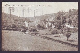 FALAEN - Panorama Du Marteau Et Vue Du Château - Cachet Griffe  // - Onhaye