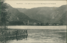 01 NANTUA / Un Coin Du Lac Et Les Montagnes De Colliard / - Nantua