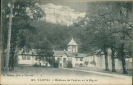 01 NANTUA / Château De Pradon Et Le Signal / - Nantua