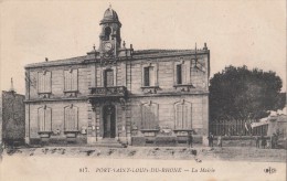 1920 PORT SAINT LOUIS DU RHONE LA MAIRIE - Saint-Louis-du-Rhône