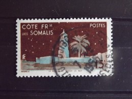 Cote Des Somalis N°280 Oblitéré Mosquée De Djibouti - Usati