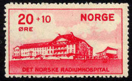 Norway B4 Mint Hinged Radium Hospital Semi-Postal From 1931 - Unused Stamps