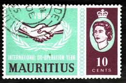 MAURICE 1965 -  Mauritius - Y&T  283   -  Cooperation    -   Oblitéré - Mauritius (...-1967)