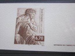 1999 TABLEAU DE JEAN GOUJON >  EPREUVE De Luxe ESSAI / épreuve Document Postal Philatélie - Otros & Sin Clasificación