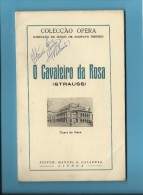 O CAVALEIRO DA ROSA ( STRAUSS ) - Ópera De Viena - 1954 - Colecção ÓPERA N.º 70 - With AUTOGRAPH - See Scans - Theater