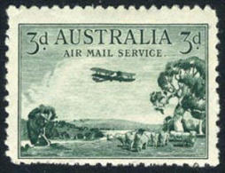 Australia C1 Mint Hinged 3p Airmail From 1929 - Neufs