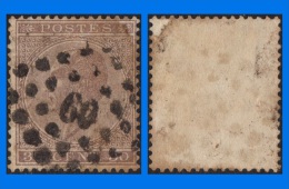 BE 1865-0001, SG36 30c Brown, Fine Used - 1865-1866 Linksprofil