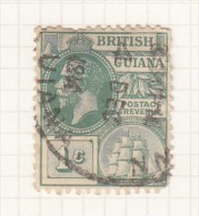 KING GEORGE V - 1913 - Brits-Guiana (...-1966)