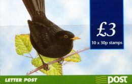 ER0126 Ireland 1998 Birds Booklet 10v MNH - Unused Stamps