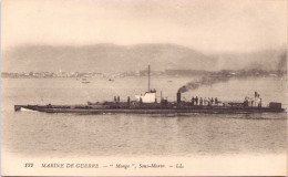 Marine De Guerre - "Monge", Sous-marin - Sous-marins