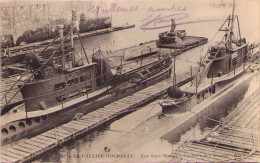 LA PALLICE-ROCHELLE - Les Sous-Marins "Casto"r Et "Oursin" - Sous-marins