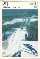 SPORT CARD - Ski Jumping, 1980., Svijet Sporta, 10 X 15 Cm - Winter Sports