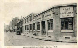 CPSM 93 PAVILLONS SOUS BOIS LA POSTE 1954 - Les Pavillons Sous Bois