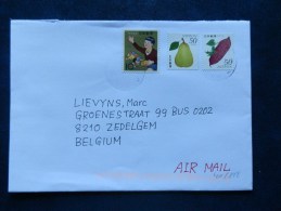 40/818  LETTRE  TO BELGIUM - Lettres & Documents