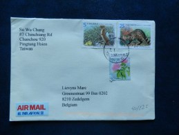 40/822   LETTRE TO BELGIUM - Covers & Documents