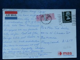 40/830  CP  TO USA - Lettres & Documents