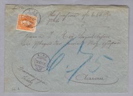 Heimat AG BIRR 1888-11-20 NN-Brief Nach Aarau Mit Zu#66A  20Rp.Stehende - Storia Postale