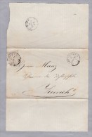 Heimat ZH RICHTERSWEIL 1866-11-16 Auf Streifband Mit 2 Rp. Grau Sitzende Helvetia - Lettres & Documents