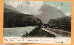 Crawford Noch White Mountains Railroad NH 1905 Postcard - White Mountains
