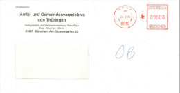 Österreich Graz TGST 1995 Amts- Und Gemeindeverzeichnis Thüringen München - Franking Machines (EMA)