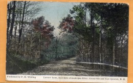 Greenville And New Ipswich NH 1910 Postcard - White Mountains