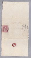 Heimat ZH WETZIKON 1897-06-08 Fingerhut-Stempel Auf Grossem Briefstück - Briefe U. Dokumente