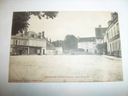 2tkk - CPA - CHATILLON COLIGNY - Place Becqueret - [45] - Loiret - Chatillon Coligny