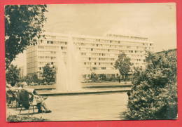 142879 / Magdeburg -  WILHELM PIECK ALLEE , SPRINGBRUNNEN - Deutschland Germany Allemagne Germania TO Bulgaria Bulgarie - Magdeburg