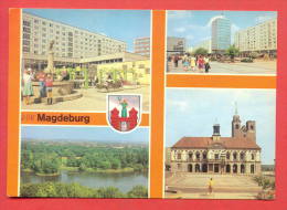 142890 / Magdeburg -  RATHAUS , KARL MARX STRASSE - Deutschland Germany Allemagne Germania - Magdeburg