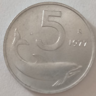 1977 - Italia 5 Lire   ----- - 5 Liras