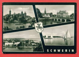 142905 /  Schwerin -  SHIP , BOAT , SCHLOSS  - Deutschland Germany Allemagne Germania - Schwerin