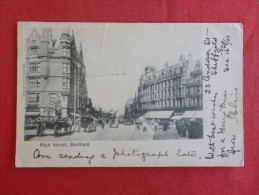 > England > Yorkshire > Sheffield High Street   Stamp & Cancel  Ref 1233 - Sheffield