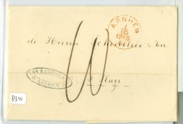 BRIEFOMSLAG Uit 1861 Uit ARNHEM Naar 's-GRAVENHAGE  (8341) - Storia Postale