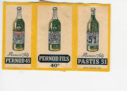 PAPIER A CIGARETTES MARQUE PERNOD FILS 40° - Other & Unclassified