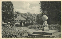 Allemagne - Germany - Basse Saxe - Stadthagen - Sonnenuhr U. Schlossgarten Café - état - Stadthagen