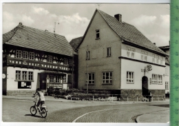 Gräfenroda, Rat Der Gemeinde Und HO-Gaststätte Deutscher Hof 1980, Verlag: Bild Und Heimat, Reichenbach, - Arnstadt