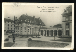 Paris Cité Universitaire Services Généraux Bechmann Architecte - Arrondissement: 14