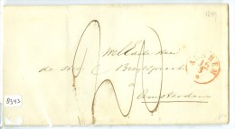 VOORLOPER * HANDGESCHREVEN BRIEF Uit 1849 Uit ARNHEM Naar AMSTERDAM (8343) - ...-1852 Prephilately