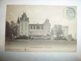 2tlm - CPA  - Château De BLET - Vue Du Parc - [18] - Cher - Saint-Satur