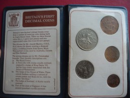 Great Britain @ Proof Set Britain's First Decimal Coin 15/02/1971 - Mint Sets & Proof Sets