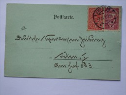 AUSTRIA 1920 POSTCARD GMUNDEN TO WIEN - Cartas