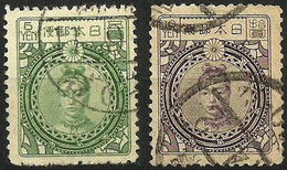 JAPAN..1924..Michel # 170-171...used. - Oblitérés