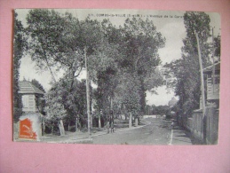 CP COMBS LA VILLE   N°571 L AVENUE DE LA GARE - ECRITE EN 1916 - Combs La Ville