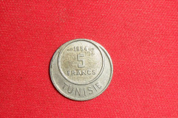 5 Francs Tunisie De 1954 (Bazor)Qualité SUP. - Tunesië