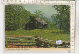 PO4205C#  NORTH CAROLINA - THE BLUE RIDGE PARKWAY - TRAIL'S CABIN  VG - Charlotte