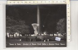 PO4288C# TORINO - NOTTURNO AI GIARDINI DI PIAZZA CARLO FELICE - STAZIONE PORTA NUOVA   No VG - Stazione Porta Nuova