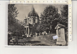 PO4292C# TORINO - BASILICA DI SUPERGA - AUTO FIAT BALILLA OLD CARS  No VG - Churches