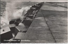 NL.- IJmuiden. Zuidpier Met Betonblokken. 1962 - IJmuiden