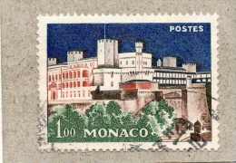 MONACO : Palais Princié Illuminé : Vue De Monaco - Tourisme - Patrimoine - Monument - Tourisme - - Used Stamps