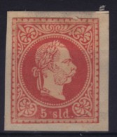 Cover Letter Envelope - Stationery Cut - Eastern Austria / Levante 1867 - 5 So - Hinged On Paper Cut - Levant Autrichien